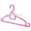 Cheap Pink Plastic Clothes Hanger for Dress and Shirt