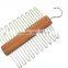 CD8668 Custom Natural Material Protective Clothing Cedar Tie Rack