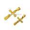 China wholesale JCN0330 stainless steel gold Jesus cross necklace pendant