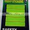 Reflective safety sticker