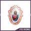 Premium antique plating christian gifts Jesus printing metal silver pins