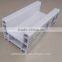 80mm glazing bead support plate/ upvc window profile/pvc door panel profile
