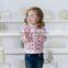 DB396 davebella 2014 spring/autumn new arrival flour printed baby coat babi outwear baby clothes
