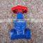 Ductile Iron Resilient seated threaded end Gate Valve