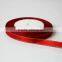 DIY Polyester single face satin ribbon with gold or silver edge
