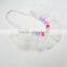 Beautiful grenadine acrylic beaded necklace girls jewelry decoration for children