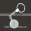 Decorative crystal basketball keychain, baseball key ring for sports souvenir gift