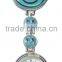 Cute Smile Face Stainless Steel Metal Nurse Quartz Fob Watch Nurse Gift