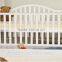 2016 White Wooden Baby Crib/ Home furniture Baby Cradle