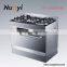 free standing kitchen gas range cooker 90cm