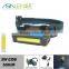 Professsional Lighting Products BT-4901 7 Light Level 3W Head Light, COB USB Head Lamp