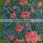 REASONABLE PRICE HANDMADE FLORAL STYLE CORD EMBROIDERY FABRIC