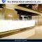 High end hotel reception desk, reception desk white gloss