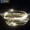 PVC soft wire led string light transparent PVC ultra thin flexible waterproof light