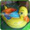 beautiful amusement park duck electric bumper boat for kids