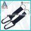 High quality black free short carabiner lanyard key chain gift under 1 dollar