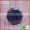Novelty fashion jacket jeans metal button rivets with letter