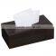 Bamboo wooden Car refillable decorate tissue box