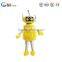 Wholesale Luxury Quality Stuffed Animals Yellow Aerial Robots
