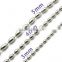 Best Quality Hot Selling Cheap 4mm Stainless Steel Bead Ball chain Necklace designs