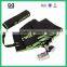 Chinese factory classic black folding travel umbrella with customize print