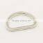 zinc alloy D ring metal buckle for handbags