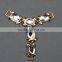 Fashion shoe decorative buckels &hot selling shoe rhinestone accessories for sandals