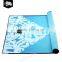 Sandwash microfiber Recyclable Anti-slip yoga towel with private label logo