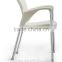 modern beautiful design plastic dining chair with aluminum legs for dining chairs