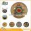 Promotion custom Antique bronze/Antique silver metal souvenir challenge coin