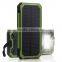 High quality mobile solar Panel charger with Led light power bank 15000mah                        
                                                                                Supplier's Choice