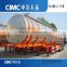 China 55cbm Aluminum Crude Oil Tanker Truck Trailer