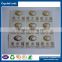 China QS certification factory competitive price single sided aluminum foil sticker