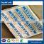 Custom printed temperature and color change sticker label