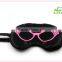 100%cotton sleepping eye mask/fashion travel eye mask