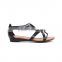 CX053 2017 summer ladies flat sandal shoe