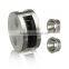 zinc round type doube side glass clamp,glass clamp glass clip for railing,