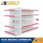 power coated high quality metal grocery shelves for sale