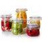1500ml 2200ml Clear Kitchen Food Storage Airtight Seal Lock Lid Jar/glass Jar With Metal Clip