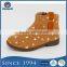High-top quality fashion brand children boots EU 25-36 size kids shinny girls shoes