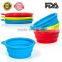 OEM Home & Garden Dinnerware 100% FoodGrade Collapsible Silicone Pet Bowl