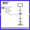4 sided swivel hook metal display rack stand HSX-258