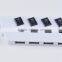 Portable usb por hub, 4 port usb 2.0 hub fro musb hub suppliers with Individual on/off Power Switches and LED indicators