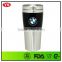 450ml thermos double stainless steel coffee mug with press lid