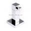Hot selling decorative chrome aluminum metal wall hooks