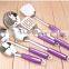 PP Plastic Handle 201 Stainless Steel Cooking Utensil Set