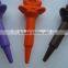Cartoon drawing dog shape crayon pen