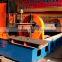 branch pipe and outer wall intersection carbon steel square tube cnc plasma cutting machine for steel structure