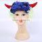 Horn Fans Fake Hair Short Hair Head Holiday Whimsy Show Props Prom Cheap Party Wigs