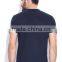T shirt men short sleeves with double layer and boutton pocket